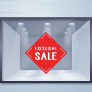 Εκπτωτικό Αυτοκόλλητο Exclusive Diamond Sale