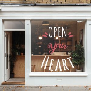 Αυτοκόλλητο Βαλεντίνου Open Your Heart