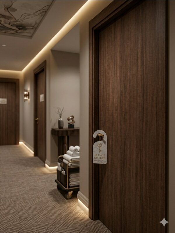 Door hanger «Do Not Disturb» από PVC | Blueprint.gr