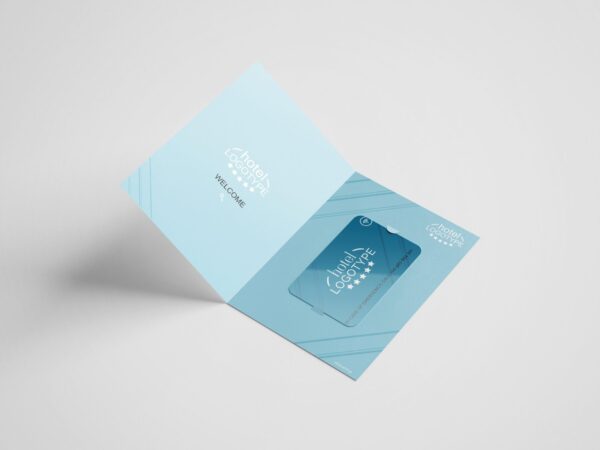 Key card folder για κάρτες-κλειδιά ξενοδοχείου | Blueprint.gr