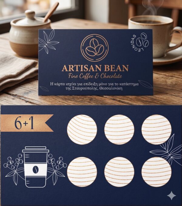 Loyalty cards, κάρτες επιβράβευσης coffee & food | Blueprint.gr