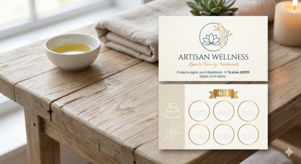 Loyalty cards, κάρτες επιβράβευσης wellness & spa | Blueprint.gr