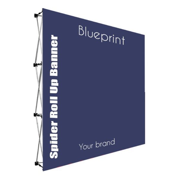 Pop up stand αράχνη με εκτύπωση (backdrop display) | Blueprint.gr