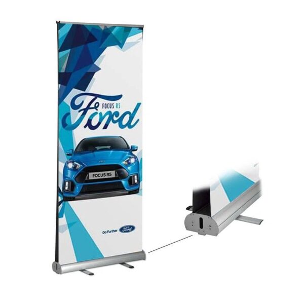 Roll up banner διπλής όψης (double face) | Blueprint.gr
